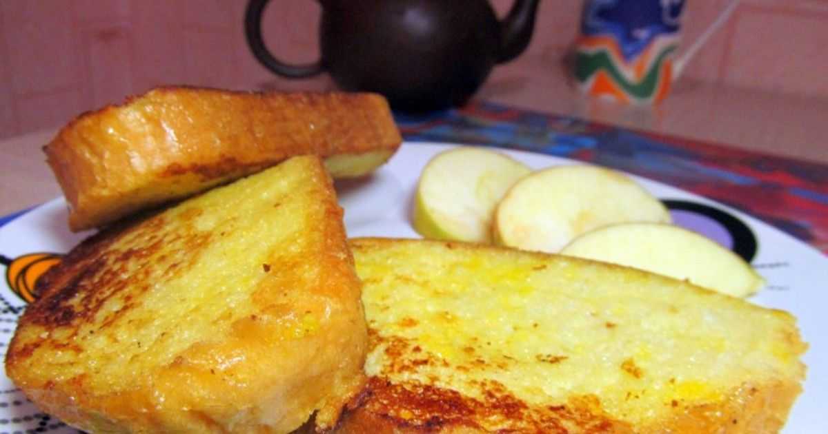 Гренки из белого хлеба: рецепты для завтрака