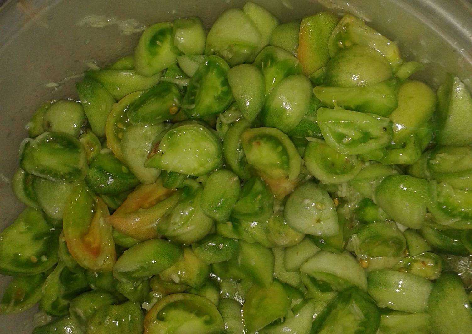 Рецепты салатов из зеленых помидоров на зиму пальчики оближешь