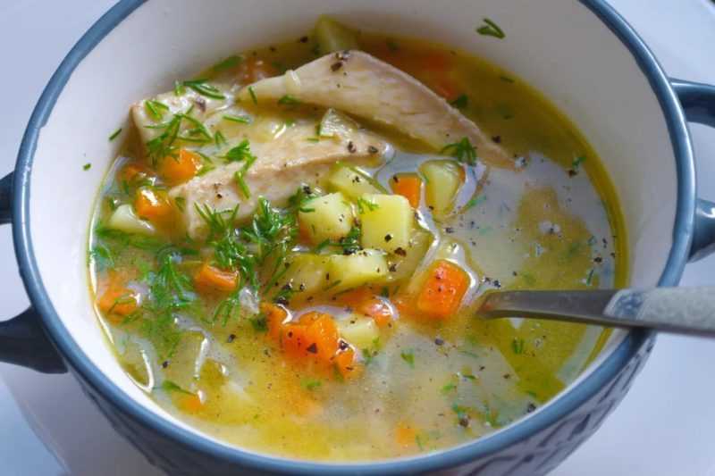 Куриный суп в мультиварке - пошаговый рецепт с фото