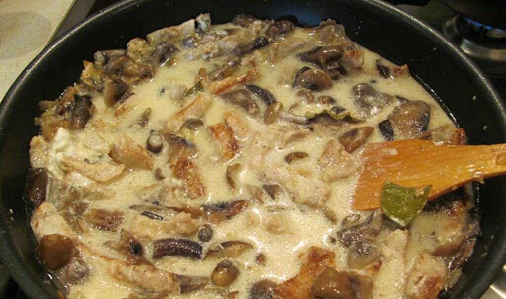 Картофель тушеный с сушеными грибами – пошаговый рецепт с фото