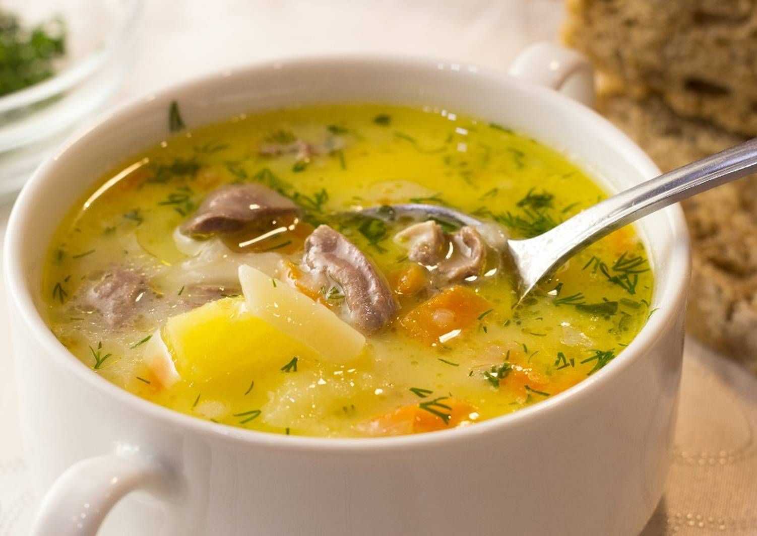 Сырный суп с курицей - 10 рецептов приготовления с пошаговыми фото