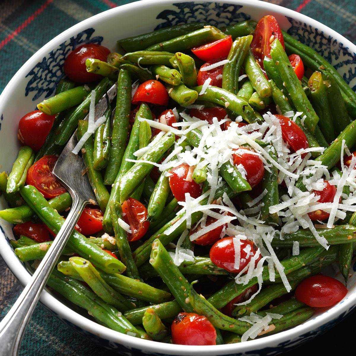 Салат со стручковой фасолью – 8 очень вкусных рецептов